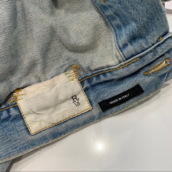 SOLD🚫R 13 Denim Jean Jacket, S - Picture 7 of 11
